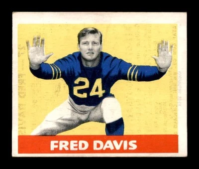 1948 Leaf #27 Fred Davis RC VG/VGEX X3399032 - Image 1 of 3