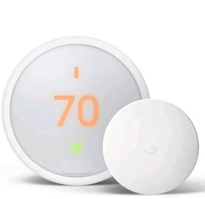 Google Nest Thermostat E (New Sealed Box) - Programmable Smart Thermostat White - Picture 1 of 14