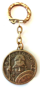 PORTE CLES  KEYCHAIN - LA PRESERVATRICE ASSURANCES RECTO-VERSO - Picture 1 of 2
