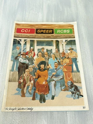 Vintage 1980 CCI SPEER RCBS Thew Straight Shooters Catalog - Image 1 of 4