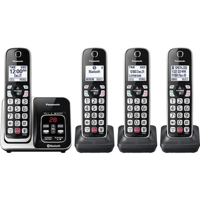 Panasonic KX-TGD864S Cordless Landline Phone System - Image 1 of 2