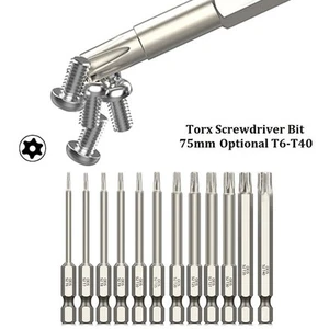 Magnetic Hollow Hex Shank T40 Tool for Exact Screw Unscrewing 75mm Length - Picture 1 of 125