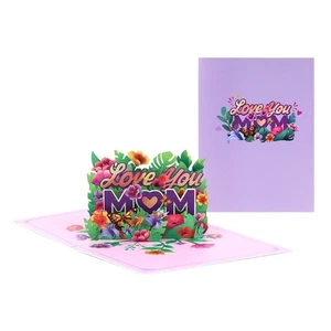 Artistic Mother s Day Greeting Paper Card Crafted From User Friendly Materials - Picture 1 of 8