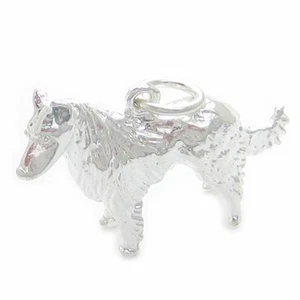 Charm Perro Collie en plata de primera ley .925 x 1 Charms Perros Collie- - Imagen 1 de 6