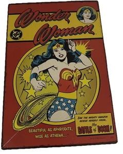 Wonder Woman DC Comics 11x8 Tin Sign - Picture 1 of 4