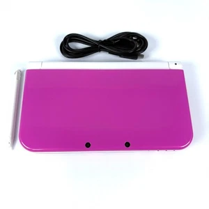 [Bottom IPS] new Nintendo 3DS XL LL Pink White Handheld System [Excellent] - Picture 1 of 24