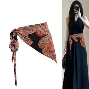 Bohemian Ethnic Style Triangular Scarf Belt - Photo 1/7