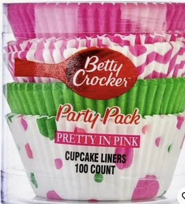 Forros para cupcakes Betty Crocker - Bonitos en rosa - Paquete de 100 unidades 1 Foto 1 de 2