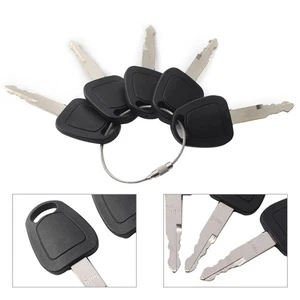 5PCS Keys D100 2172-00218 For Daewoo Doosan Excavator Models Heavy Equipment - Picture 1 of 9
