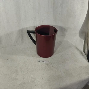 Brocca acqua Permaware vintage alluminio bordeaux - Foto 1 di 10