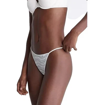 NWT Calvin Klein WOMEN'S (Various) Allover Lace String Thong QD3994-020 - Image 1 of 4