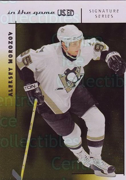 2003-04 ITG Used Signature Series Gold #92 Aleksey Morozov - Image 1 of 1
