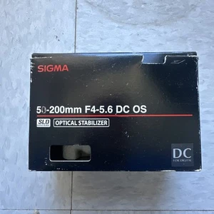 Sigma Zoom 50-200mm f/4.0-5.6 DC OS HSM Lens - Picture 1 of 7