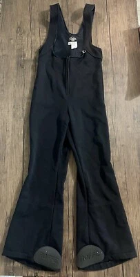 Traje de esquí Roffe vintage con tirantes mono para mujer 6 28x28 mezcla de lana una pieza hecho en EE. UU. Foto 1 de 4