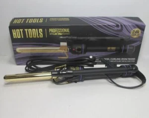 HOT TOOLS PROFESSIONAL STYLIST PERFERRED 5/8" MARCEL CURLING IRON/WAND BOXED - Picture 1 of 1