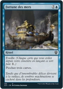 MTG Magic C21 FR - Treasure Cruise/Fortune des mers - Picture 1 of 1