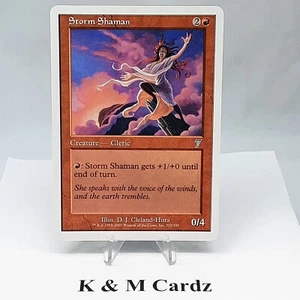 MTG - 7th Edition - Storm Shaman - 222/350 - Picture 1 of 5