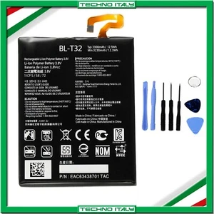 BATTERIA PER LG G6 RICAMBIO 3300mAh BL-T32 H870 H871 H872 H873 + KIT SMONTAGGIO - Foto 1 di 3