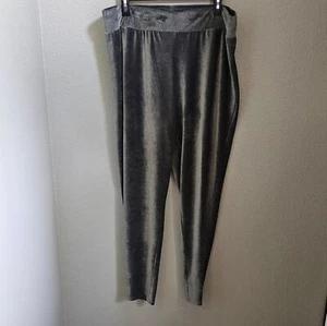 Velvet Shimmer Shime Pull On High-Rise Cozy Pants size XL - Picture 1 of 4