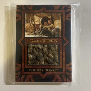 2017 Game of Thrones Valyrian Steel Dothraki Blanket Relic Card VP2 - Picture 1 of 2