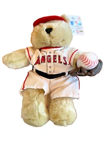 NWT Anaheim Angels Plush Bear - 2003 MLB 1st Edition 2nd In Series Of 7 - Picture 1 of 3