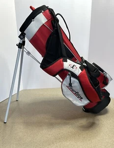 Tour Edge BAZOOKA HT MAX-J Junior Golf Stand Bag Red White BAG ONLY - Picture 1 of 9