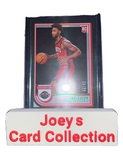 2022-23 Panini NBA Hoops Tari Eason Green Parallel /99 Rockets Rookie RC #247