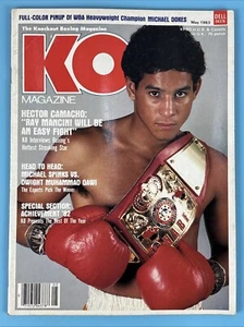 KO Magazine Hector (Macho) Camacho Boxing HOF’er May 1983 Cover. - Picture 1 of 16