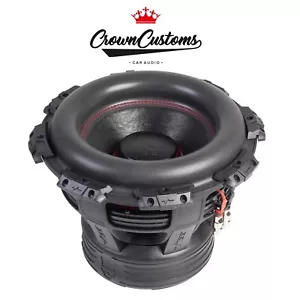 VIBE BLACKDEATH 3000W RMS 9000W MAX SPL SUBWOOFER BD12D1SPL-V4 CAR AUDIO BASS - Picture 1 of 15