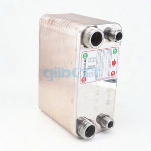 38 Plates 304 Stainless Steel Heat Exchanger Beer Wort Chiller Cooler Home Brew - Picture 1 of 4