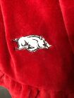 Arkansas Razorbag Hogs Red Terry Shower Bath Wrap w/ embroidered Hog SZ XL