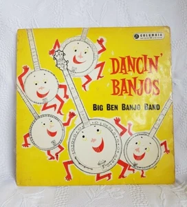 Big Ben Banjo Band Dancin' Banjos LP Vinyl/ Mono Columbia Records/ 33SX 1108. - Picture 1 of 12