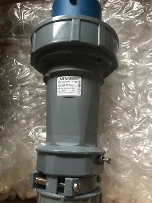 Mennekes ME460P9W CONNECTOR 60AMP 3POLE 250V 4WIRE NEW 460P9W - Image 1 of 2