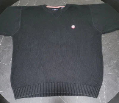 Suéter Karl Kani Jeans Vintage Negro 100% Algodón Raro XXL Foto 1 de 4