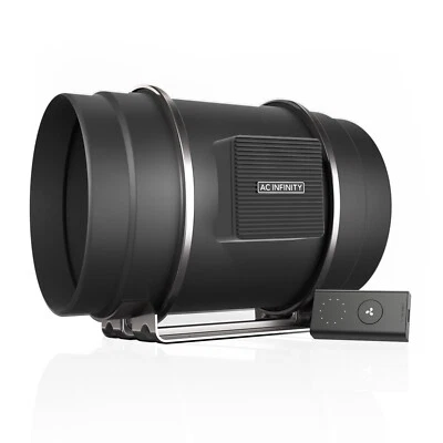 AC INFINITY CLOUDLINE PRO S8, Inline Duct Fan 8” Cooling Ventilation Exhaust Grow Tents