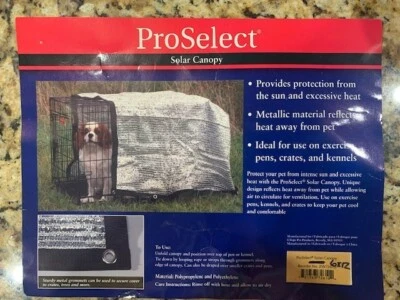 Pro Select Solar Canopy 6' x 12' (actually meas. 11'9" X 5'5"), Never used. - Image 1 of 4