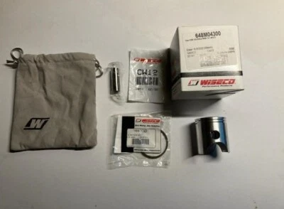 KAWASAKI KX60 1983-1999 SUZUKI RM60 200 STD WISECO PISTON KIT 648M04300 NEW Foto 1 de 2