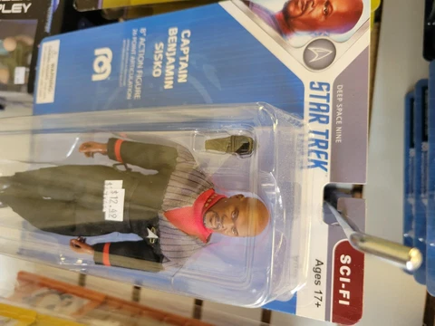 CAPTAIN BENJAMIN SISKO STAR TREK DS9 8" MEGO action figure Topps exclusive Cover