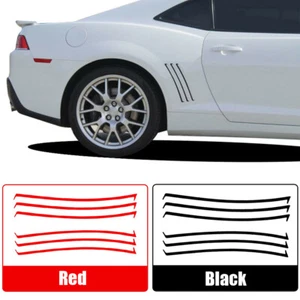 Vent Insert Stripes Decal Inlay Stickers For Chevy Camaro SS RS LS 2010-2022 - Picture 1 of 12