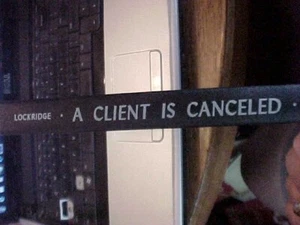 A CLIENT IS CANCELED: CAPTAIN HEIMRICH MYSTERY by Lockridge (1951 - Picture 1 of 2