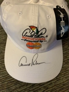 2014  SIGNED ARNOLD PALMER INVITATIONAL  AUTOGRAPHED  BAYHILL  HAT  JSA COA NEW - Picture 1 of 3