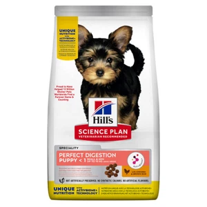 Hill's Science Plan Perfect Digestion Small & Mini Puppy Dog Food Chicken-1.5kg - Picture 1 of 1