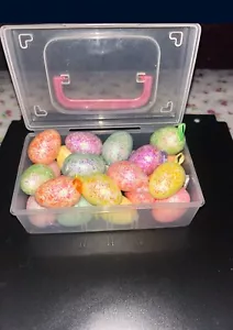 Variety Colored Plastic Foam Easter Eggs - Picture 1 of 1