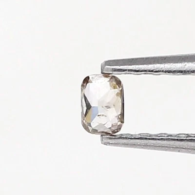 Fancy Diamond Natural Loose diamond 0.04Tcw Pink Color Oval Rosecut diamond - Image 1 of 4