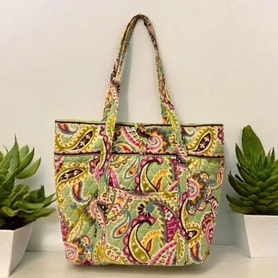 Bolso de Mano Vera Bradley Retirado Estampado Tutti Frutti 2013 X-Grande Hombro Shopper Foto 1 de 4