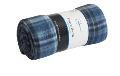 Manta de lana a cuadros Mainstays - Nueva - 50" x 60" (127 cm X 152, cm) Foto 1 de 2