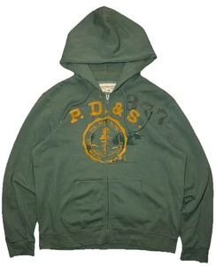 Felpa con cappuccio e zip intera Ralph Lauren Denim & Supply Stop Deforestazione 2XL - Foto 1 di 13