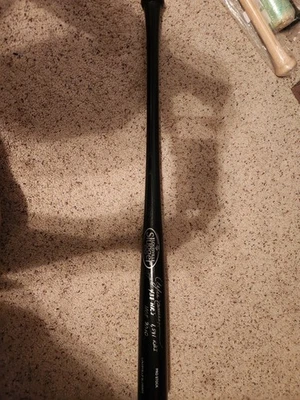 Andre Dawson Signed Black Louisville Slugger Baseball Bat w/ 3 Insc- JSA W Auth - Image 1 of 4