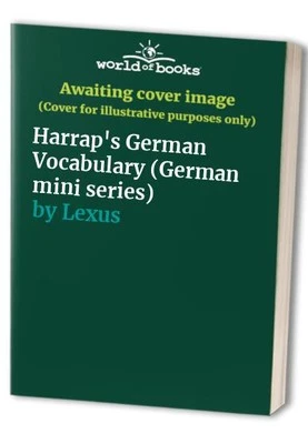 Harrap's German Vocabulary (German mini series), Lexus - Image 1 of 2