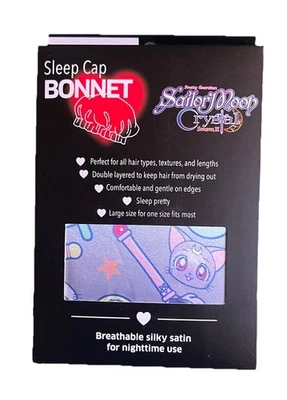 Gorra de dormir satinada Sailor Moon nueva Foto 1 de 2